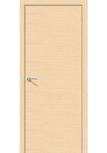 Межкомнатная дверь Соло-0.H, цвет БелДуб Межкомнатная дверь Соло-0.H, цвет БелДуб