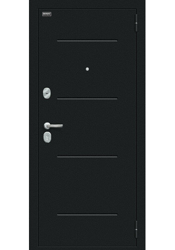 Входная дверь Лайн, цвет Букле черное/Cappuccino Veralinga Входная дверь Лайн, цвет Букле черное/Cappuccino Veralinga