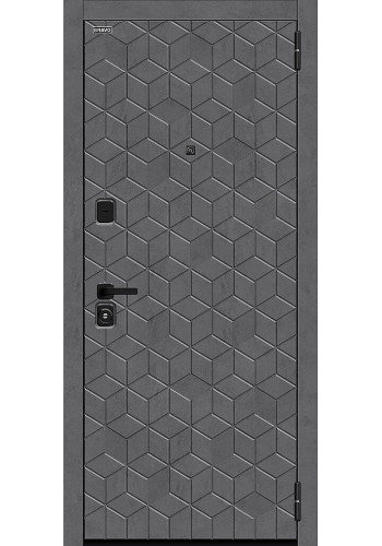 Входная дверь Кьюб (RBE), цвет Slate Art/Snow Art Входная дверь Кьюб (RBE), цвет Slate Art/Snow Art