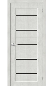 Межкомнатная дверь Мода-22 Black Line, цвет Bianco Melinga